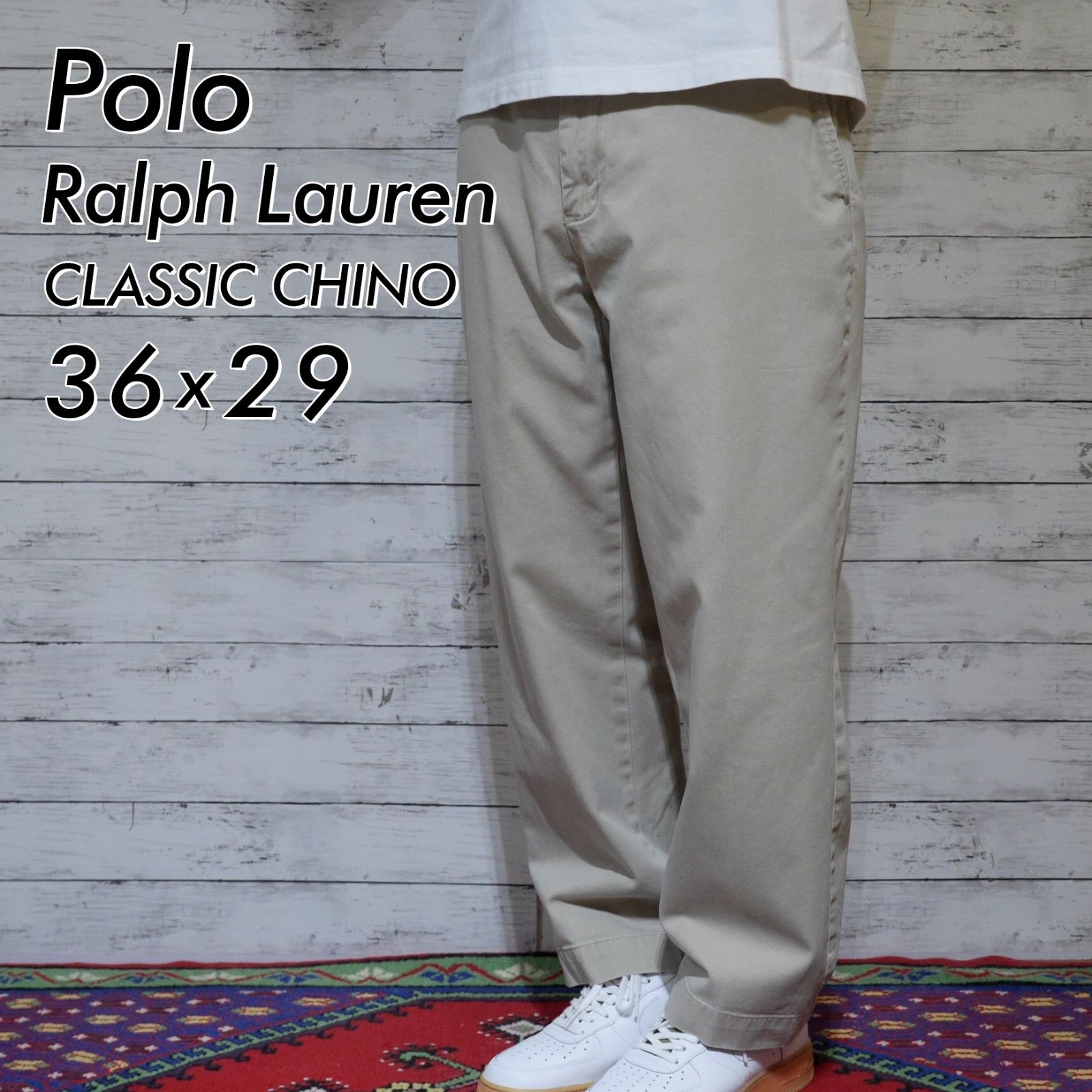 Polo Ralph Lauren ポロラルフローレン W36 L29 ポニー刺ロゴ