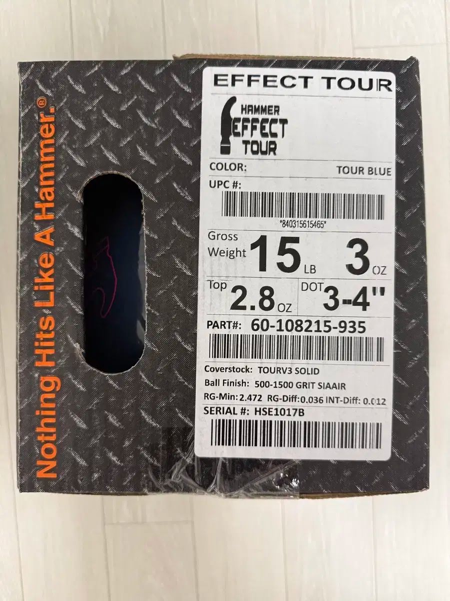 メーカー完売】【新品15ポンド】【HAMMERハンマー】エフェクトツアー