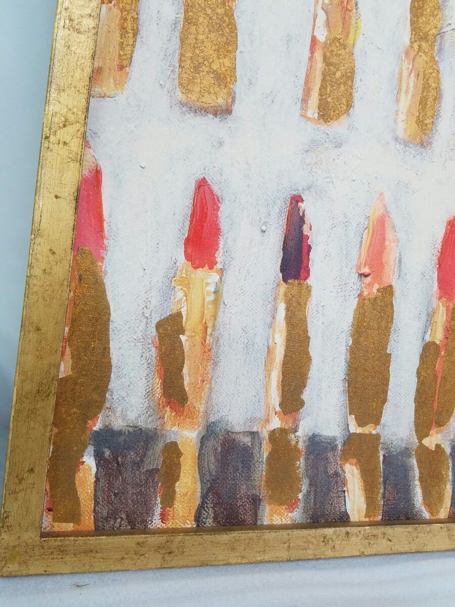 絵画 francfranc フランフラン アートパネル リップ SANDY WELCH