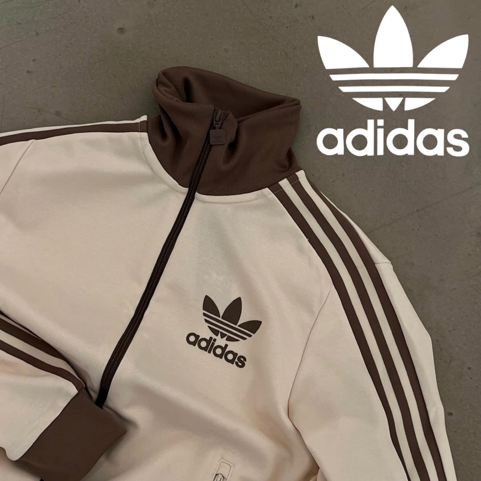 新品⭐️レディースXS 80s復刻 adidas トラックジャケット/ジャージ
