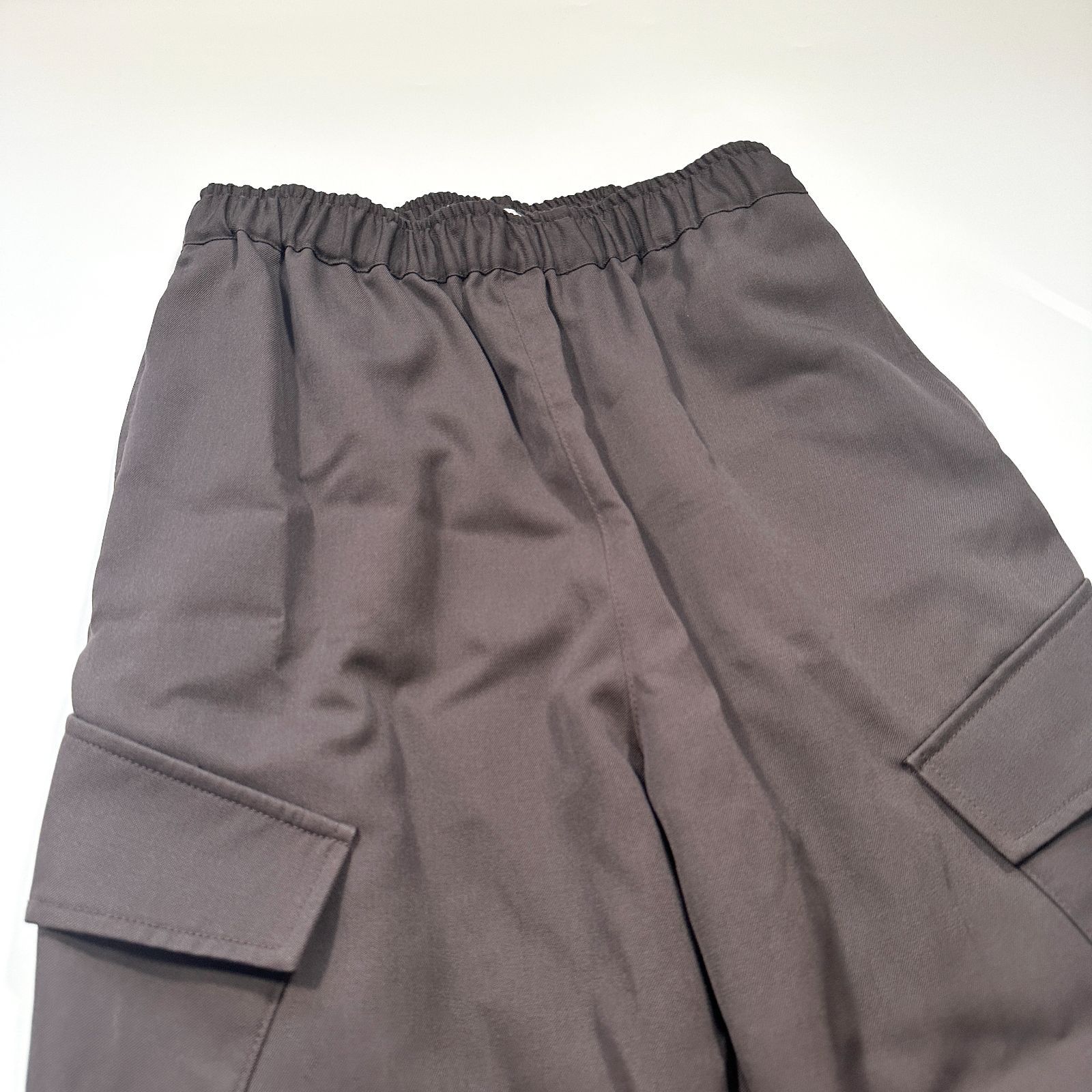 PHEENY フィーニー wool twill military easypants ウール ツイル