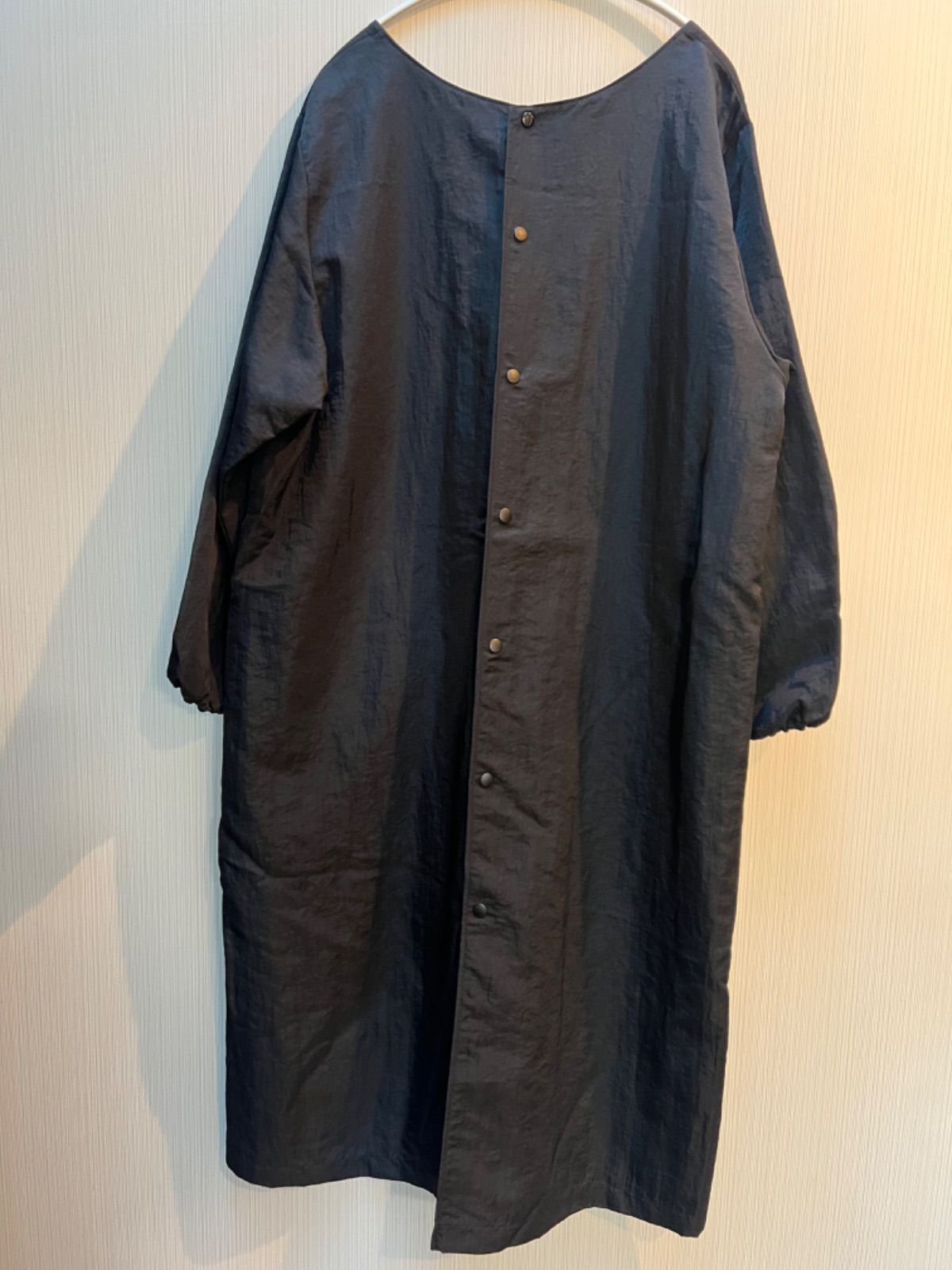 さえら ポテチーノ ナイロン割烹着 ゆったりサイズ さえら POTECHINO