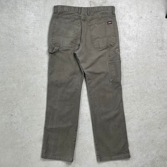 ディッキーズ W33 ダックパンツ ペインター ワーク 古着 黒 17093