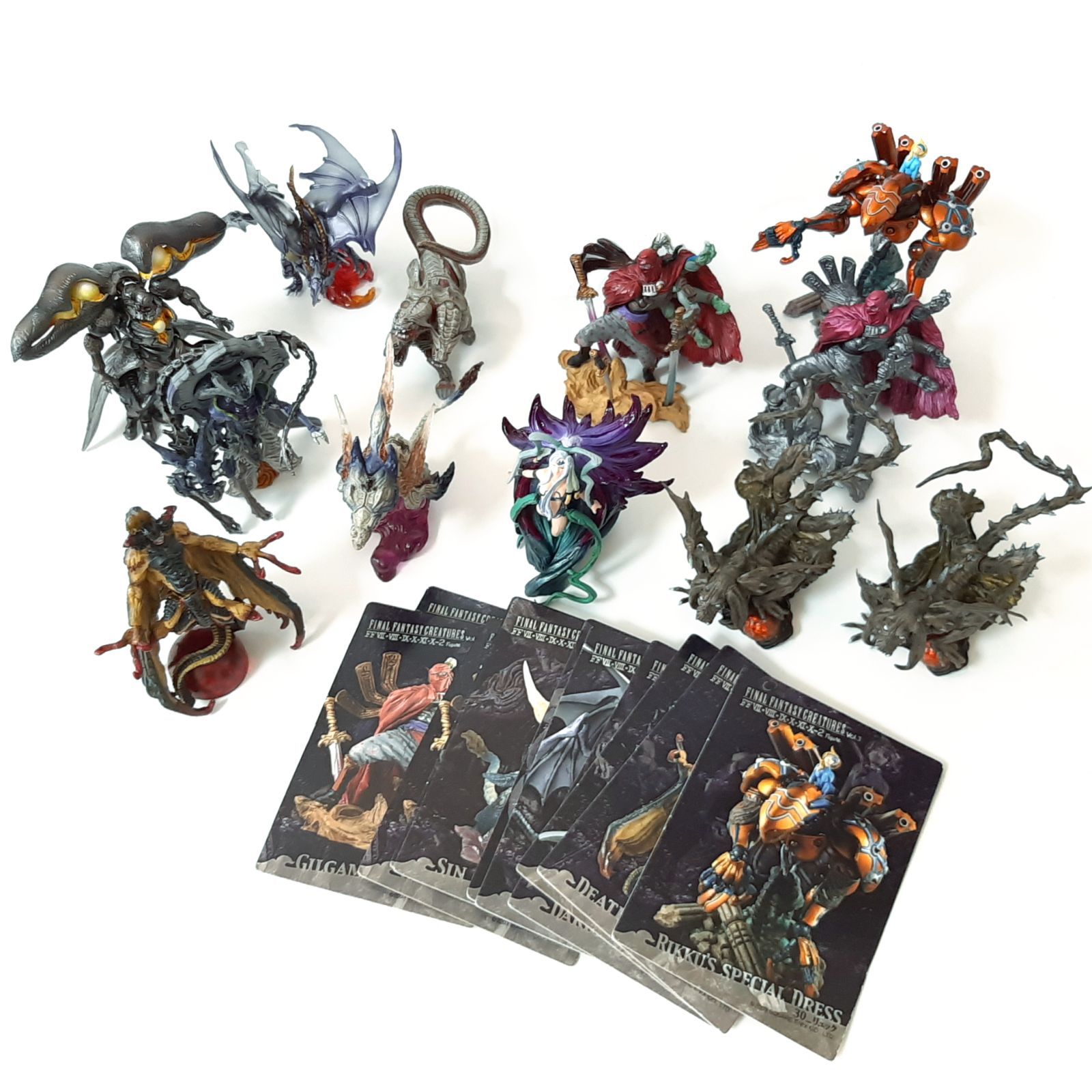 FFクリーチャーズ Vol.1～3 クリア3種メタル4種カラー1種 全カード有