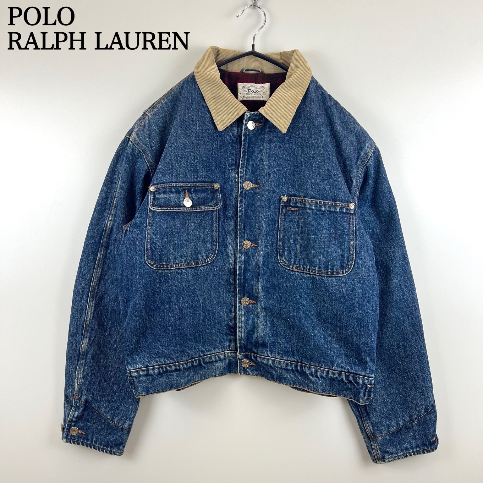 POLO RALPH LAUREN 80s special Dendril denim jacket L ポロラルフ