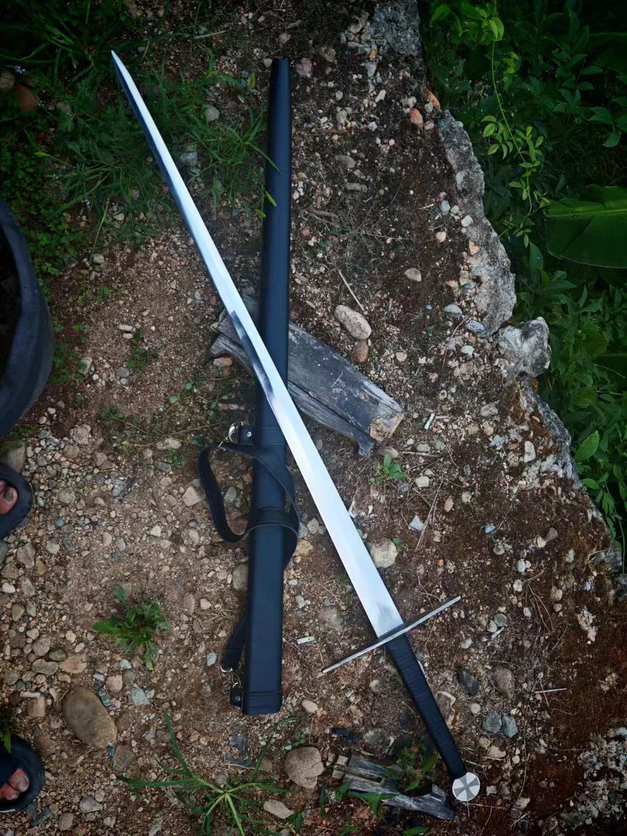 伝統西洋剣 中世ヨーロッパ十字軍剣、十字剣 模造刀 武具 伝統西洋剣 中世