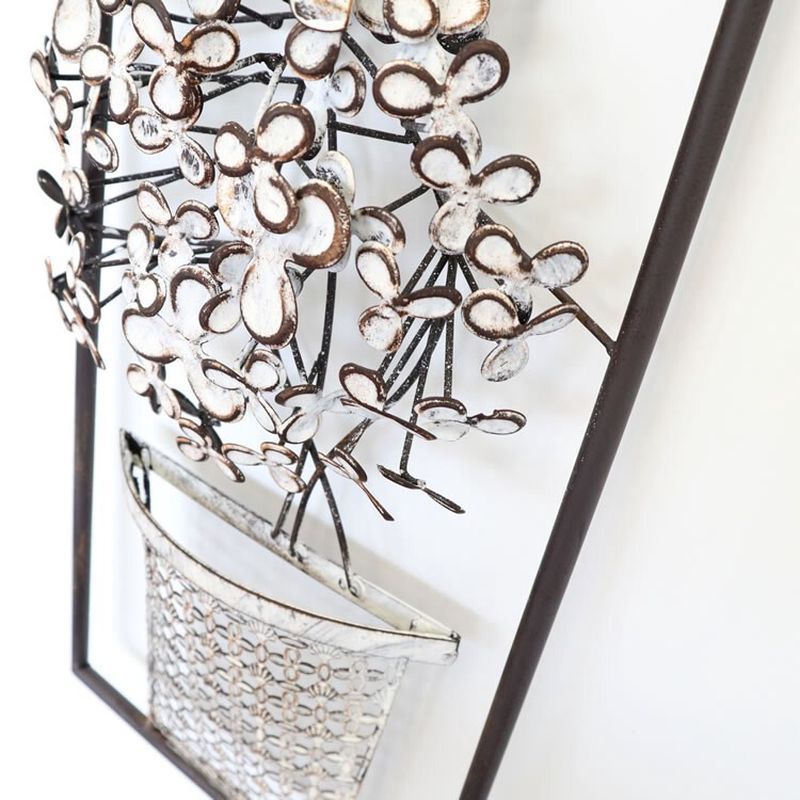 ウォールアートパネル 壁掛け 壁飾り アンティークホワイト かわ畑貿易