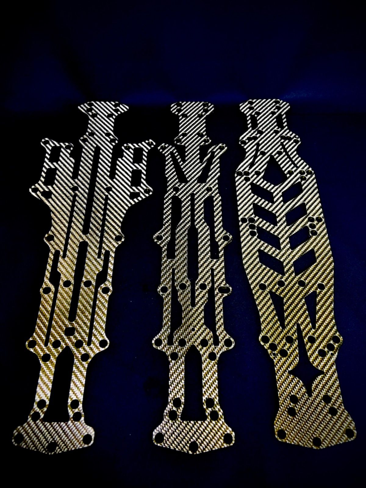 特注シルバー仕様 ヨコモ YD-2R用ナローメインシャーシ 蕨山Carbon