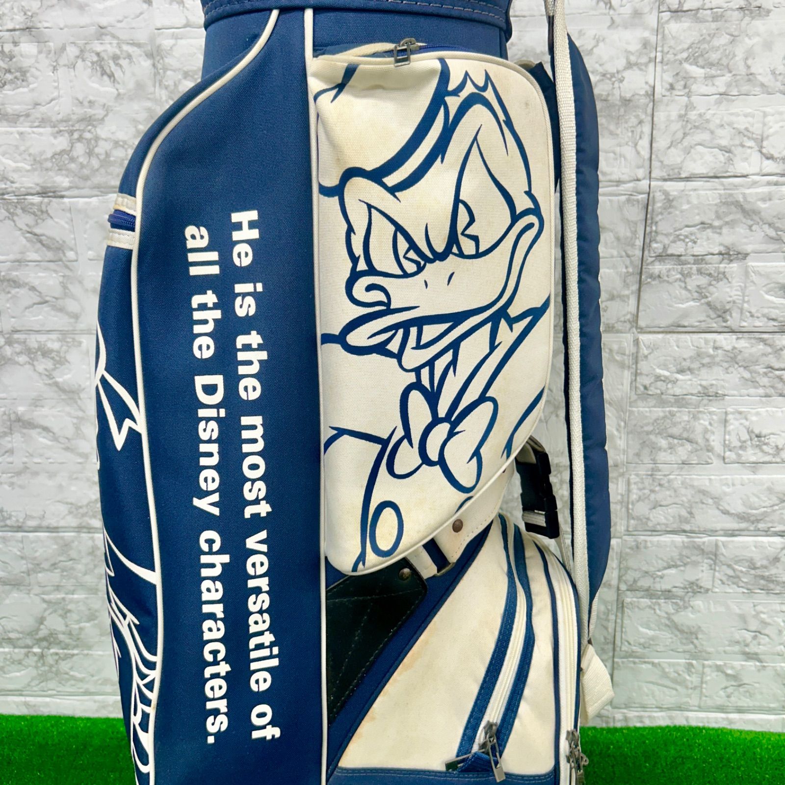 希少】DISNEY SPORTS ディズニー ゴルフ キャディバッグ ドナルド