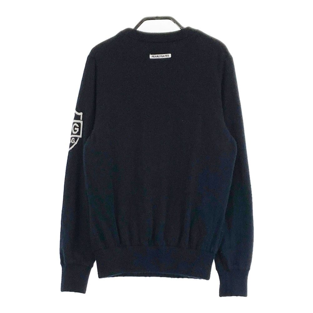 サイズ：0 PEARLY GATES パーリーゲイツ 裏地付 カシミヤ ニット