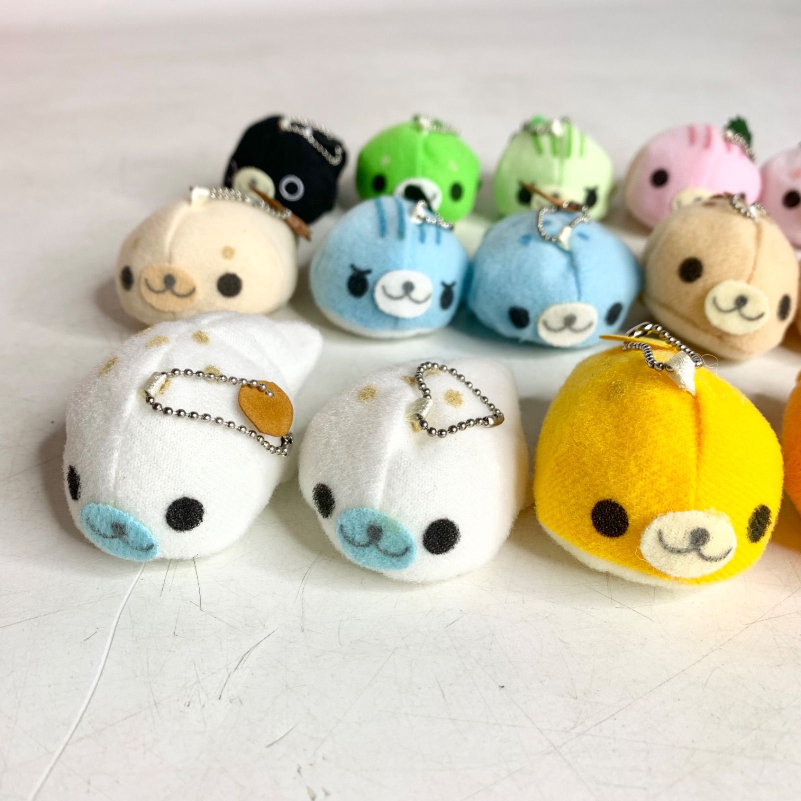 サンエックス まめゴマ 十六茶 ノベルティ マスコット キーホルダー