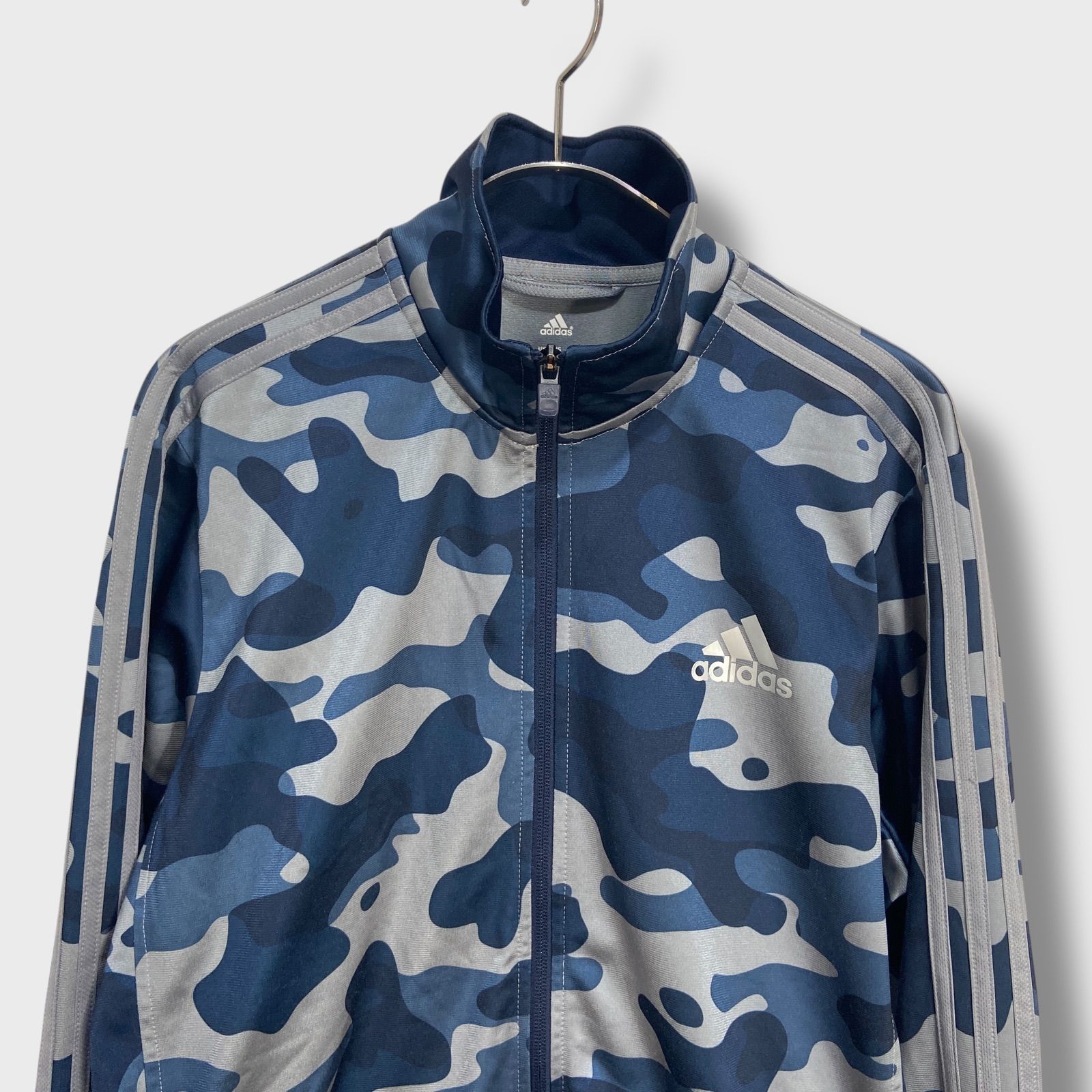 A BATHING APE ブルートラックジャケット L A BATHING APE ブルー