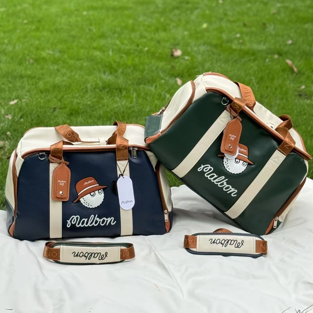 Malbon 25新作 マルボンゴルフ ボストンバッグ ゴルフバッグ Malbon 25