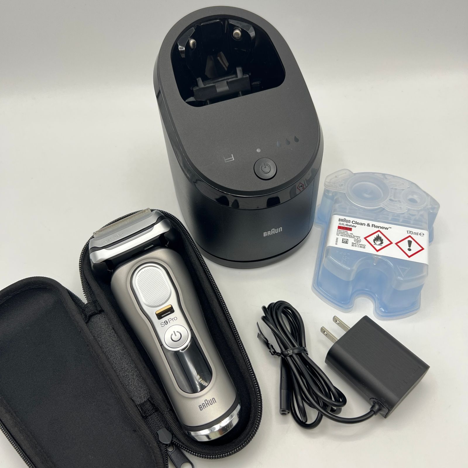 美品 初期付属品あり シェーバー ブラウン シリーズ9 9280CC Amazon