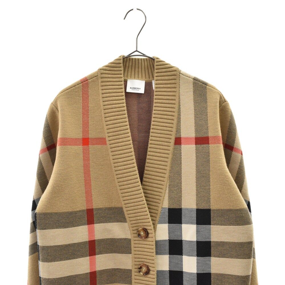 BURBERRY (バーバリー) Caragh Merino Wool Blend Cardigan 8039153