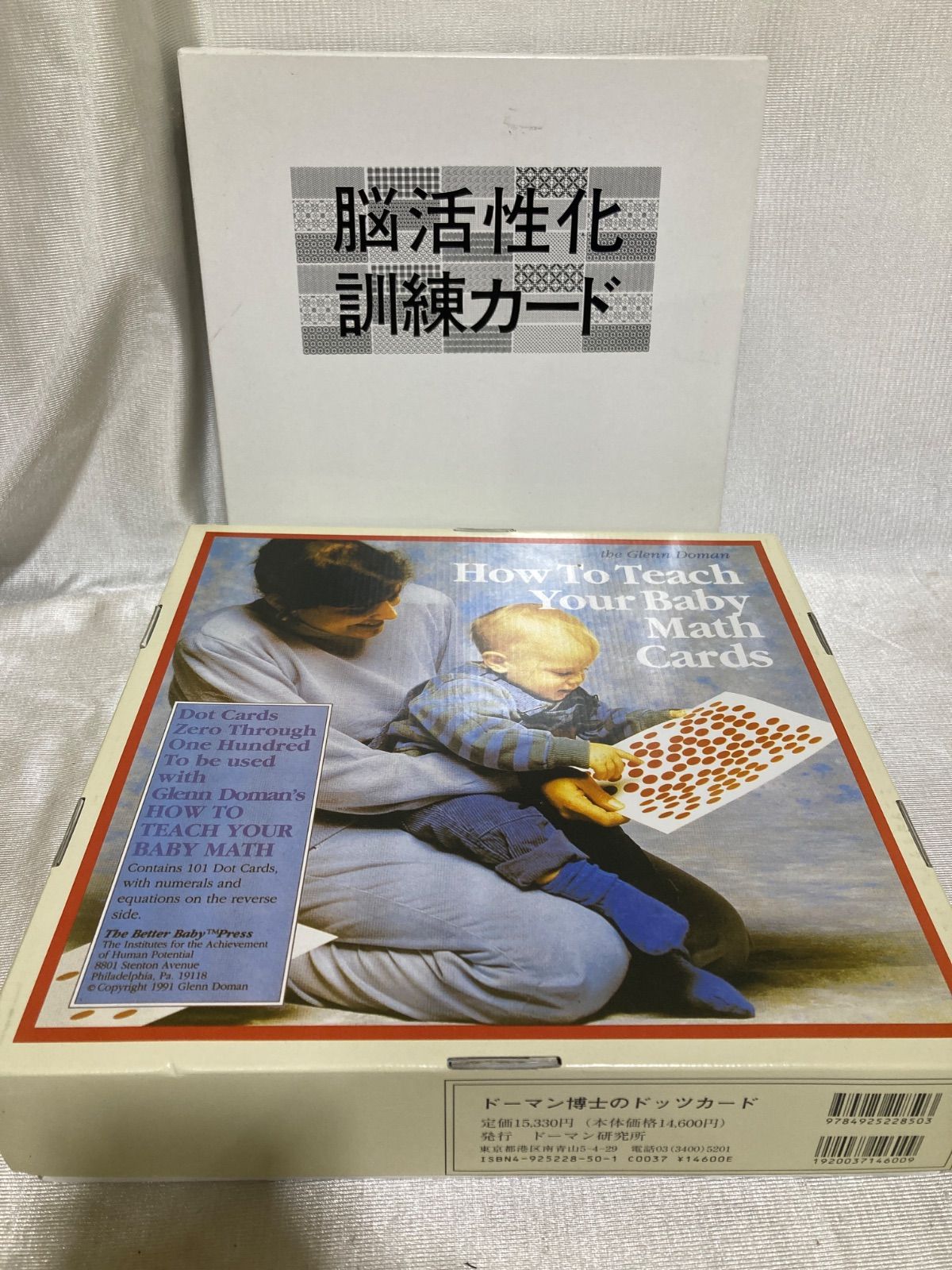 家庭保育園 ドーマン博士のドッツカードと脳活性化訓練カード 家庭