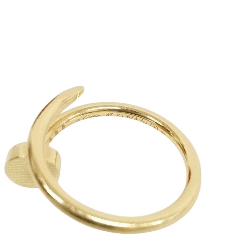 カルティエ Cartier ジュストアンクル SM イエローゴールド リング