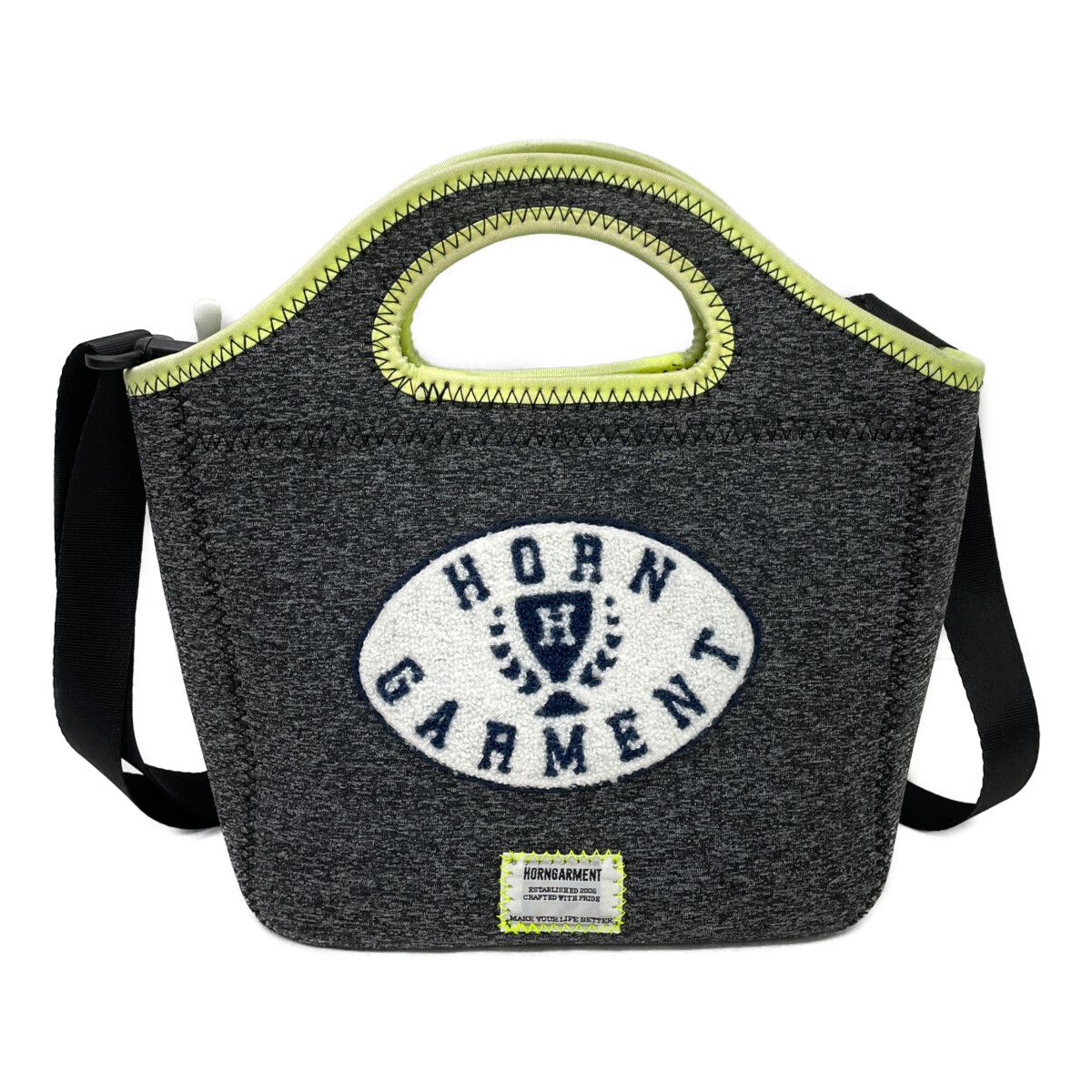 中古 ホーンガーメント HORN GARMENT カートバッグ グレー ウェット