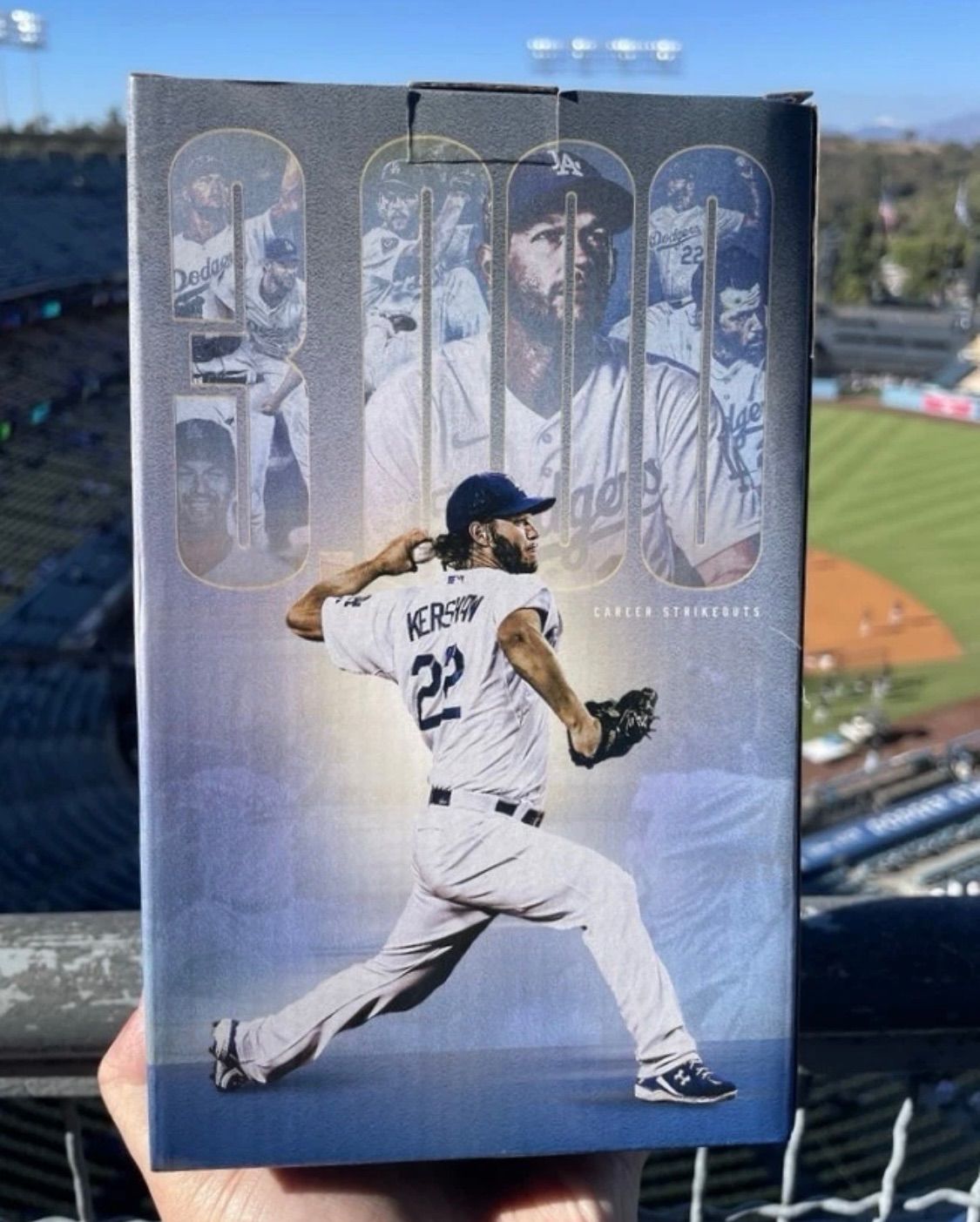 クレイトン・カーショウ 3000奪三振 ボブルヘッド クレイトン・カー