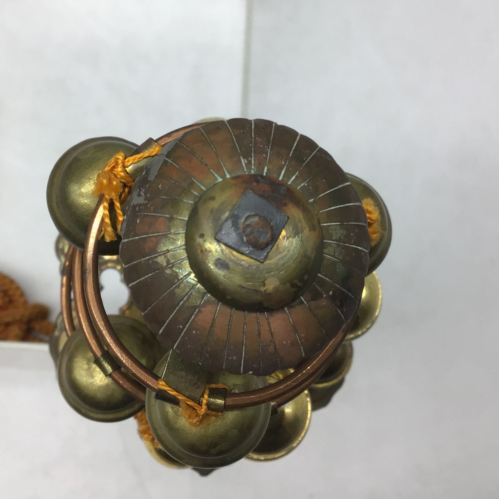 10069 【時代物】神楽鈴 巫女鈴 神事 神具 神社 神鈴 鳴り物 かぐら 福