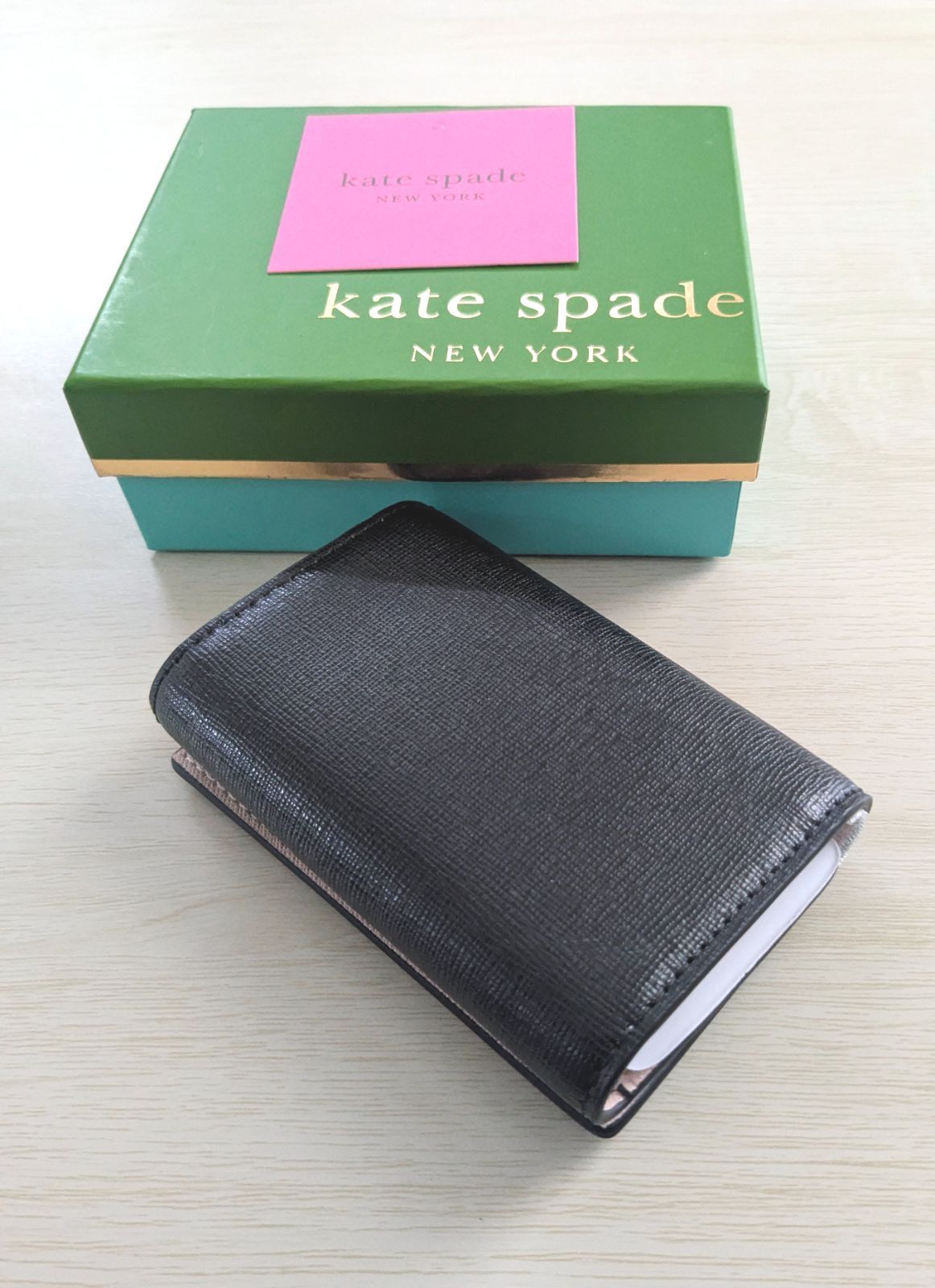 新品 未使用 kate spade new york ケイトスペード ブラック キーケース