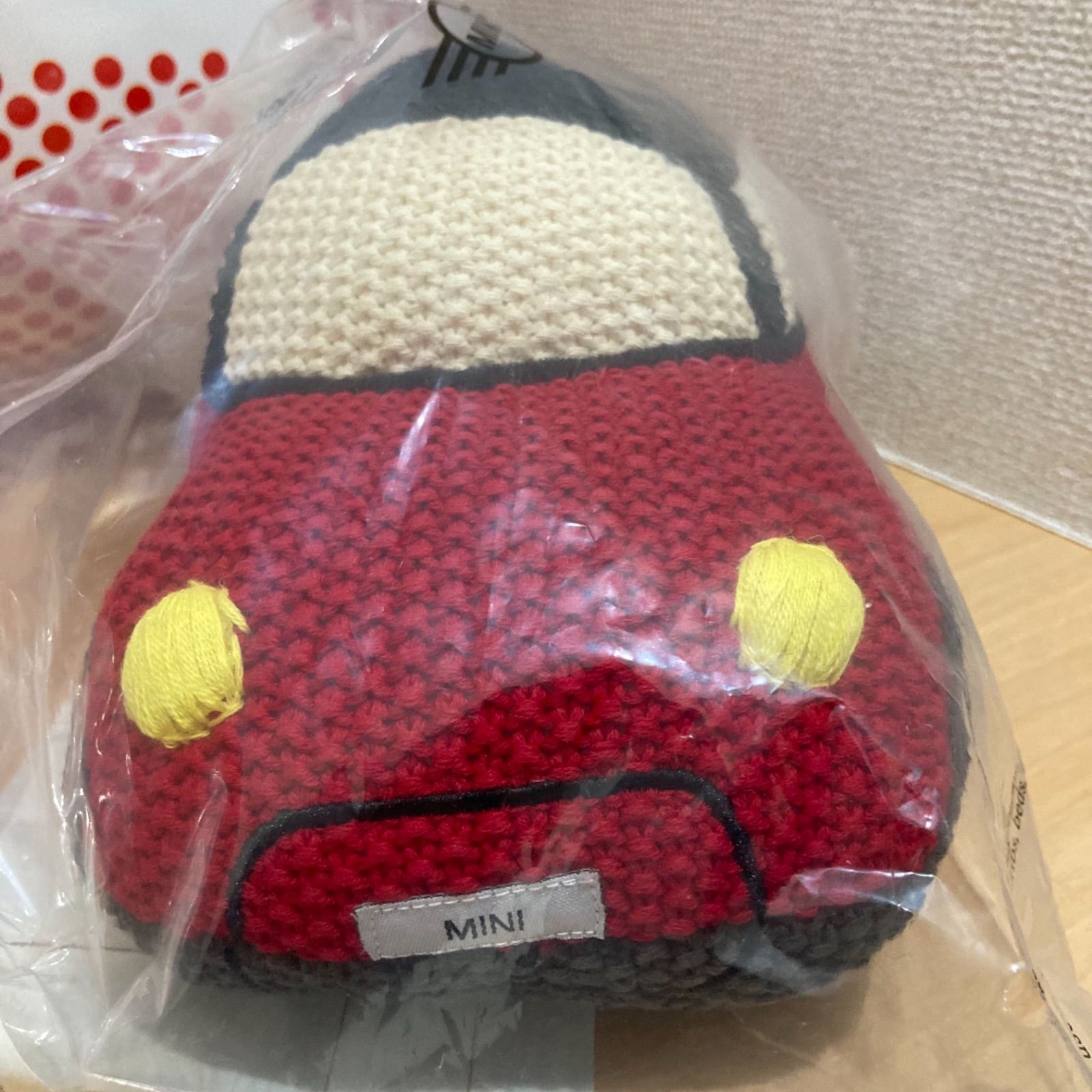 MINI BMW クーパー ぬいぐるみ クッション - メルカリ