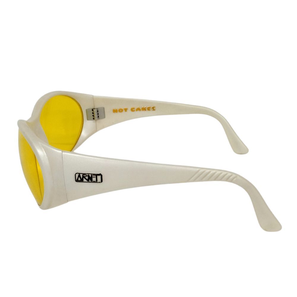 ARNET アーネット HOT CAKES サングラス ホワイト/イエロー フリー