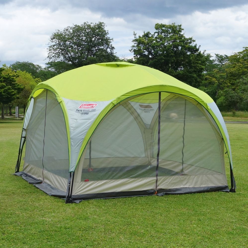 サイドウォール4枚パーティーシェード DX 300 グリーン Coleman