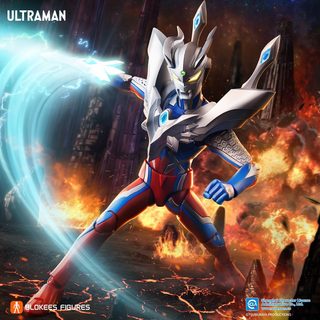 中国限定 ウルトラマンゼロ プラモデル アクションフィギュア 発光機能