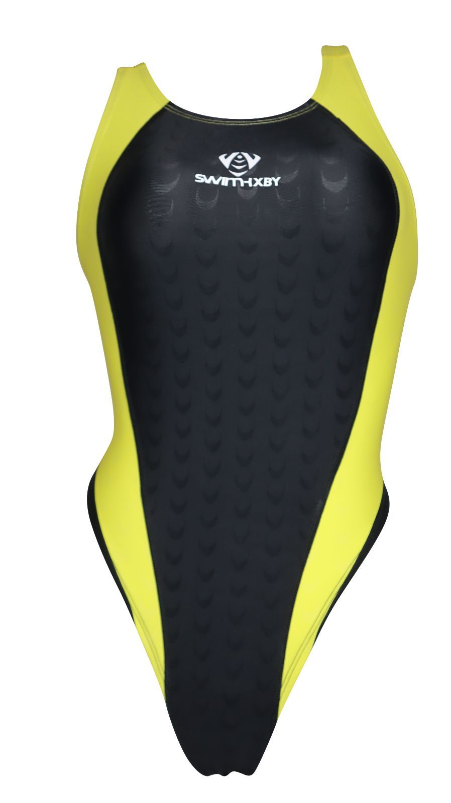 SWIMHXBY 競泳水着 黒黄色 281 ハイレグ S-9XL - メルカリ