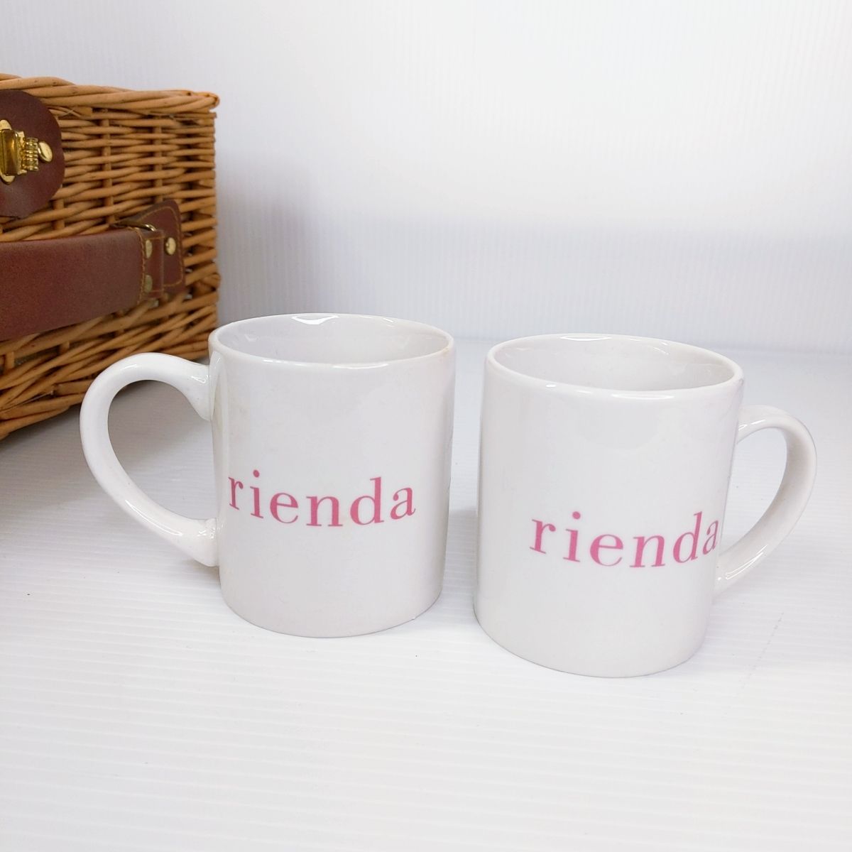 中古品】rienda リエンダ ノベルティ ピクニックバスケットセット〇YR