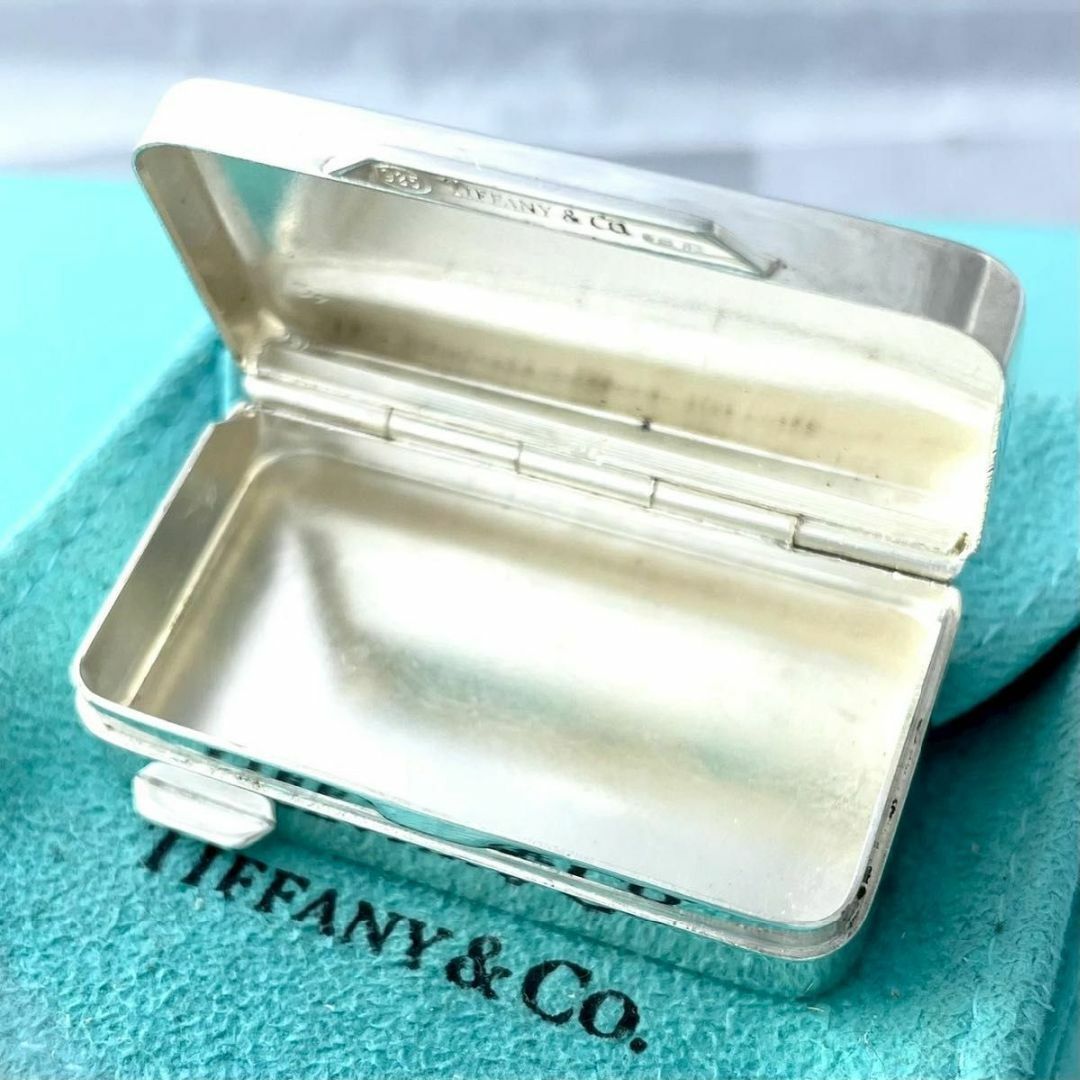 ティファニー アタッシュケース ピルケース 小物入れ シルバー RK7fe