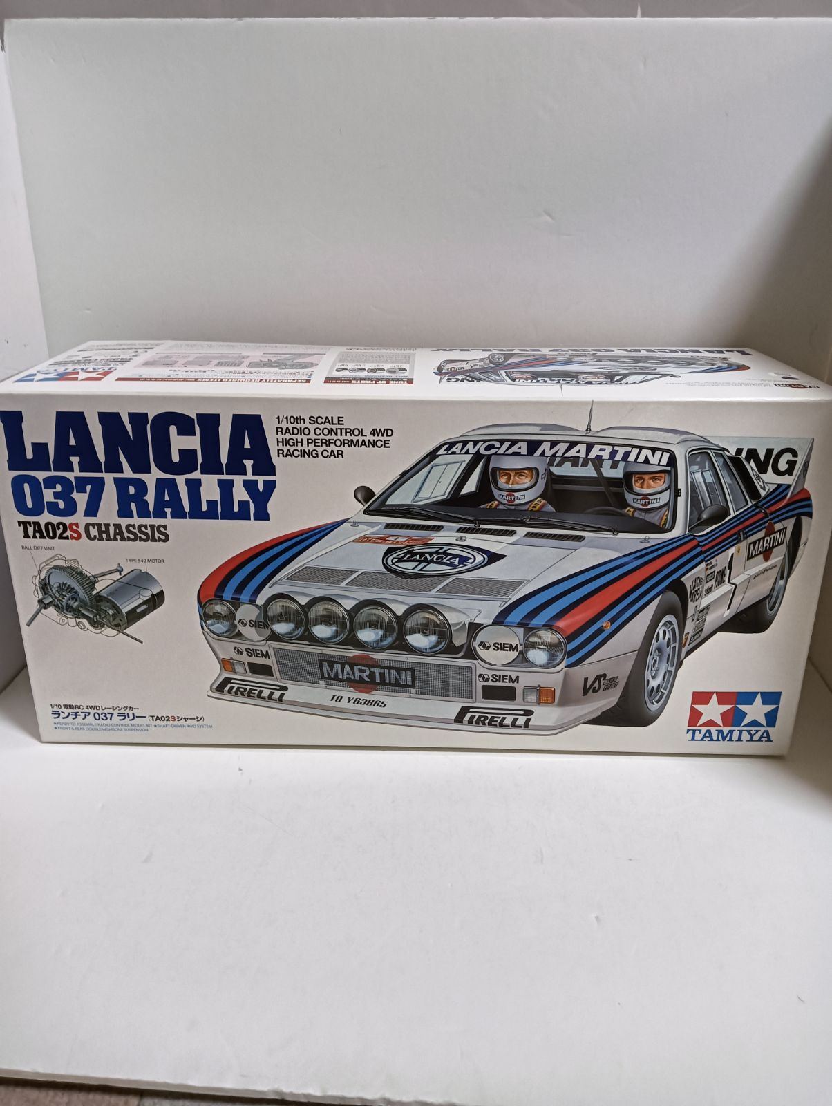 Lancia 037 Rally 1/10 ラジコンキット タミヤ 電動RCカーシリーズ 1