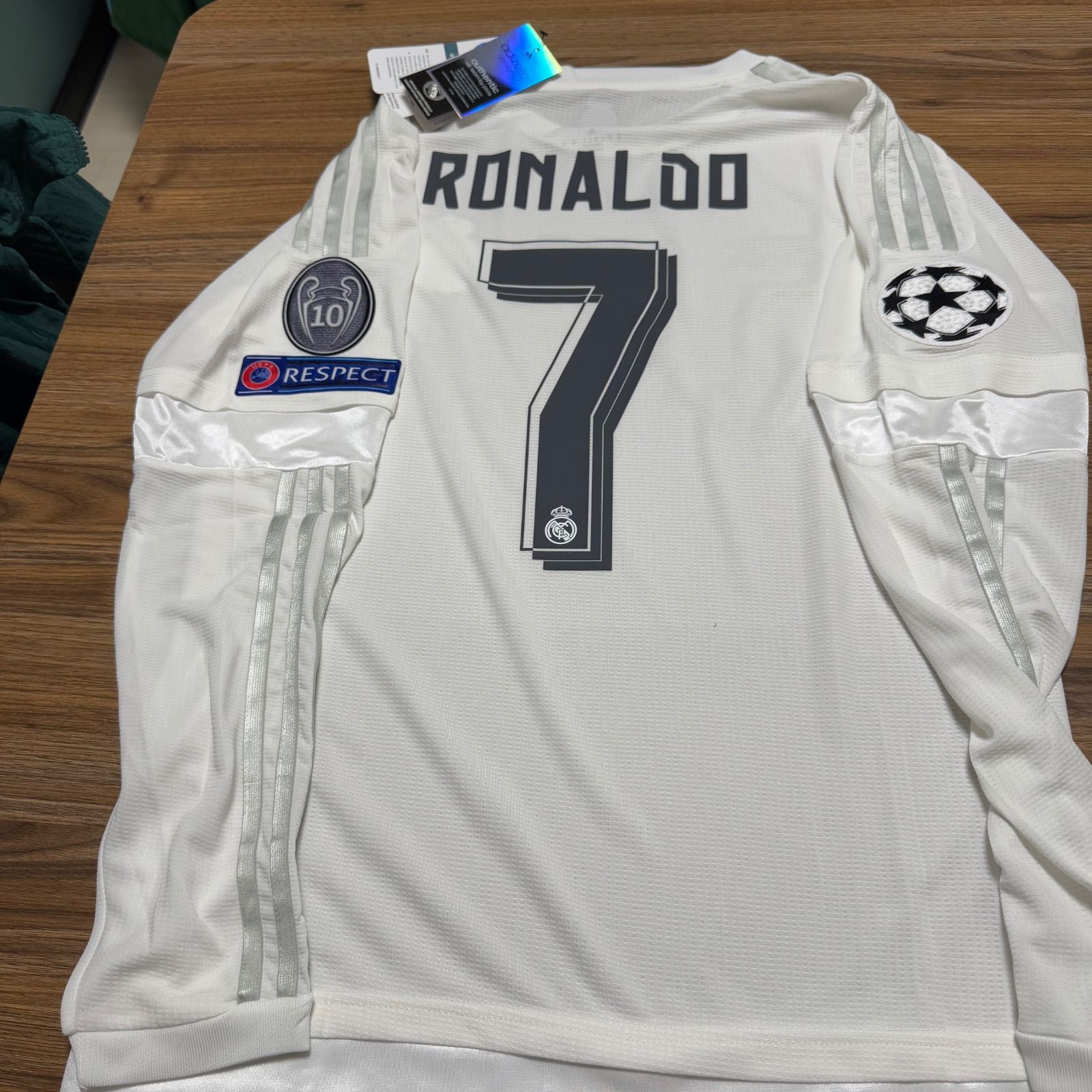 希少】16/17 レアル・マドリード ♯7 C・ロナウド【Sサイズ】 希少】16