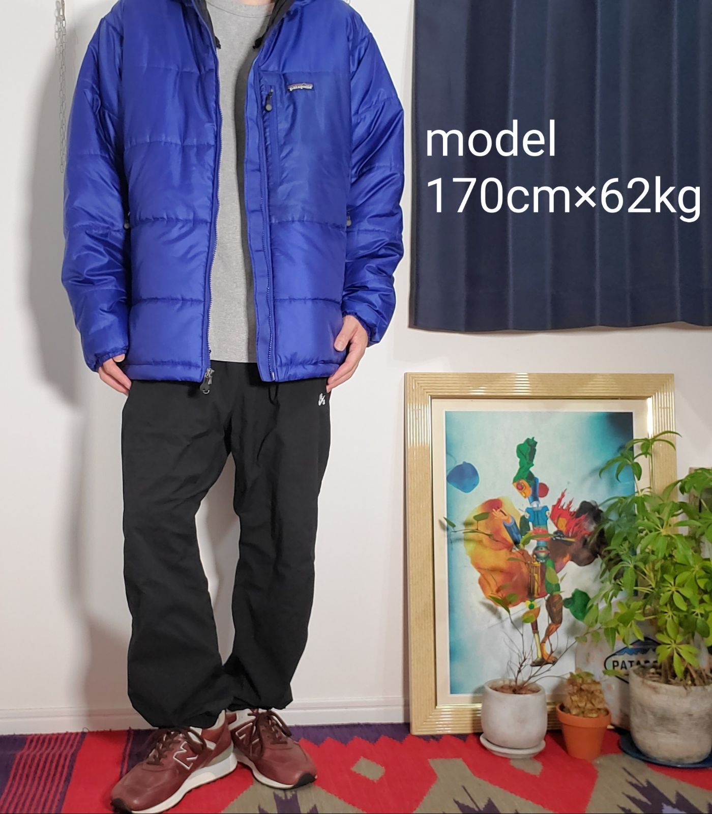 Patagonia 青 オアシスブルー セイロンブルー ダスパーカー 【公式通販】