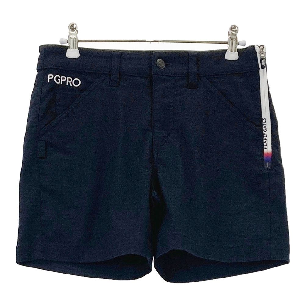 5 PGG パーリーゲイツ ストレッチタフタ 背面ビッグロゴ ショート