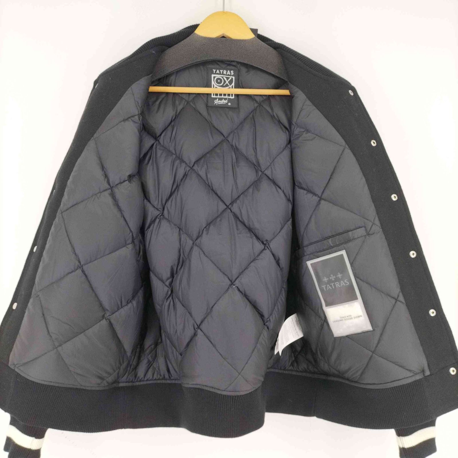 タトラス TATRAS 22AW ANDRE SARAIVA GOLOVAN スタジャン メンズ 03