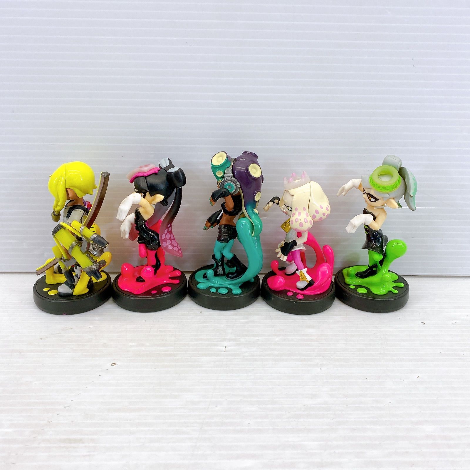 ◇amiibo アミーボ スプラトゥーン 5点 セット 中古品 初期化済み