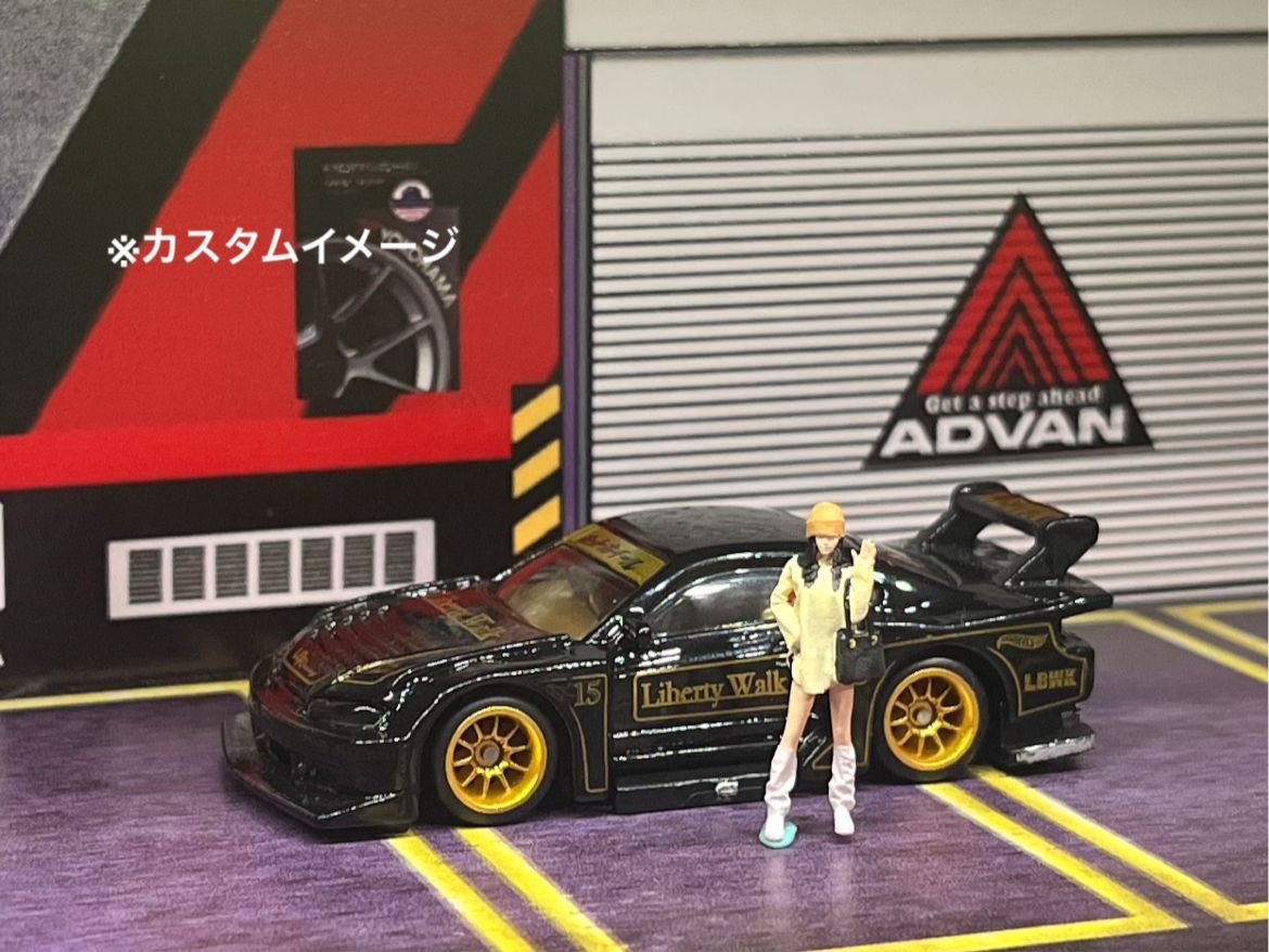 1/64 EGwheels RAYS GT-N 風ホイール ミニカートミーテック 1/64