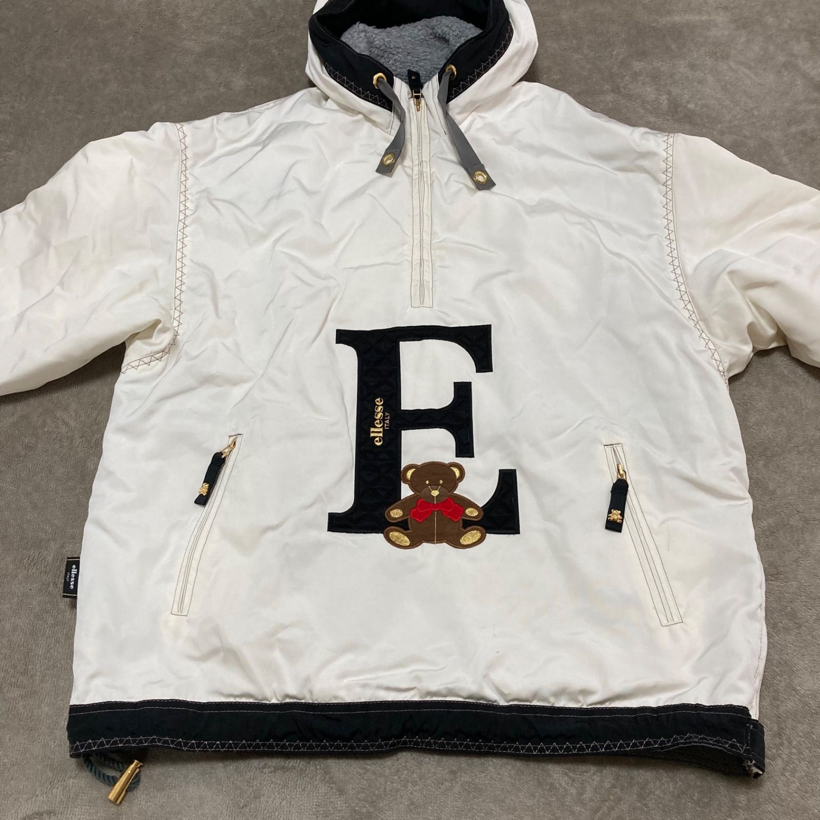 ellesse 熊 ヴィンテージ スキーウェア スノボ エレッセ くま 動物