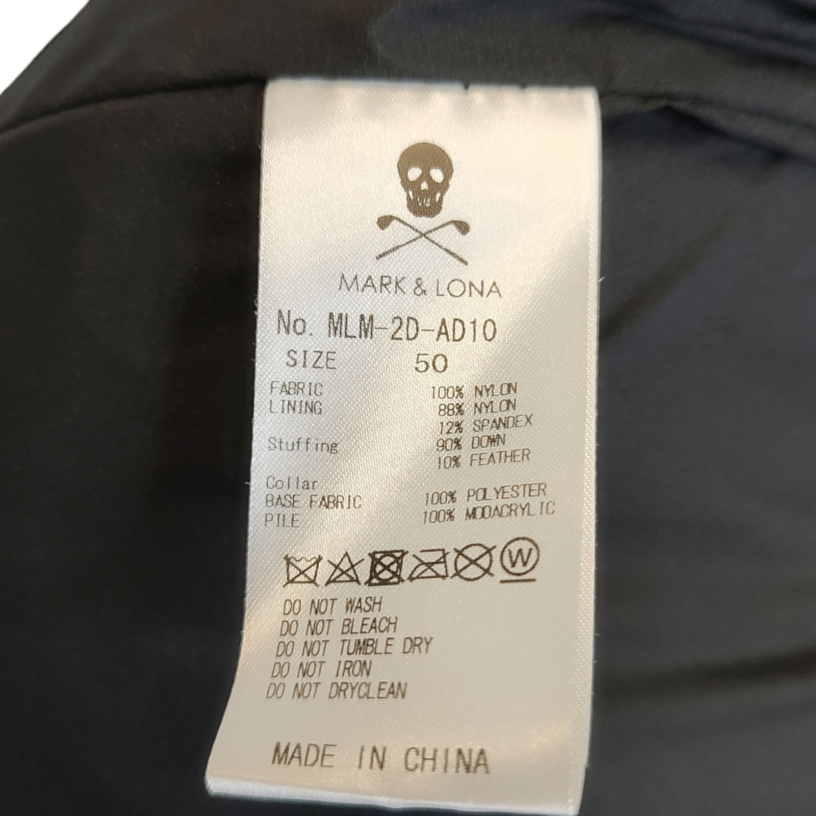 MARK＆LONA マークアンドロナ ゴルフ 22AW Verve Quilted Jacket