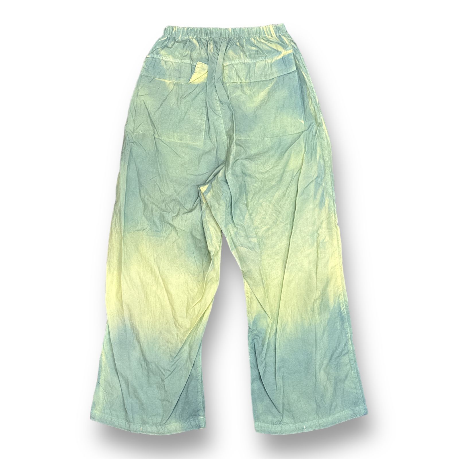 定価48400円 新品 YOKE 23SS SPRAY PRINTED NYLON EASY PANTS スプレー