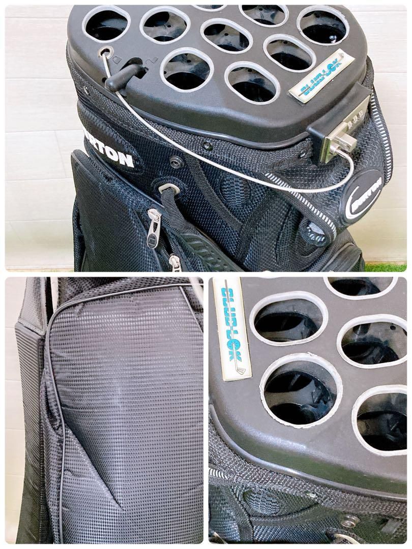 バートン ゴルフクラブケース 盗難防止 多機能 キャディーバッグ 希少