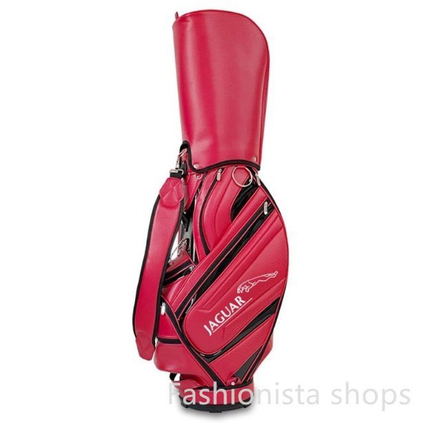 JAGUAR ジャガー キャディバッグ ゴルフバッグ フード付き JAGUAR