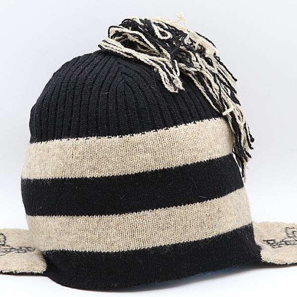 ヴィヴィアンウエストウッド NANA ニット帽 耳当て付き ビーニー