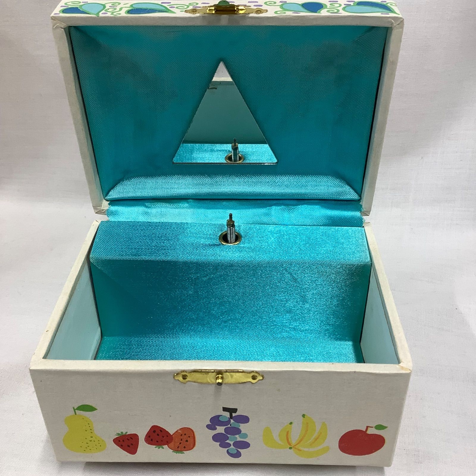 ジャンク】 昭和レトロ 水森亜土 エンゼルオルゴール オルゴール付き