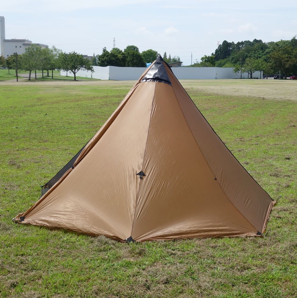 シークアウトサイド シマロン 4人用 ULワンポールテント 煙突ポート