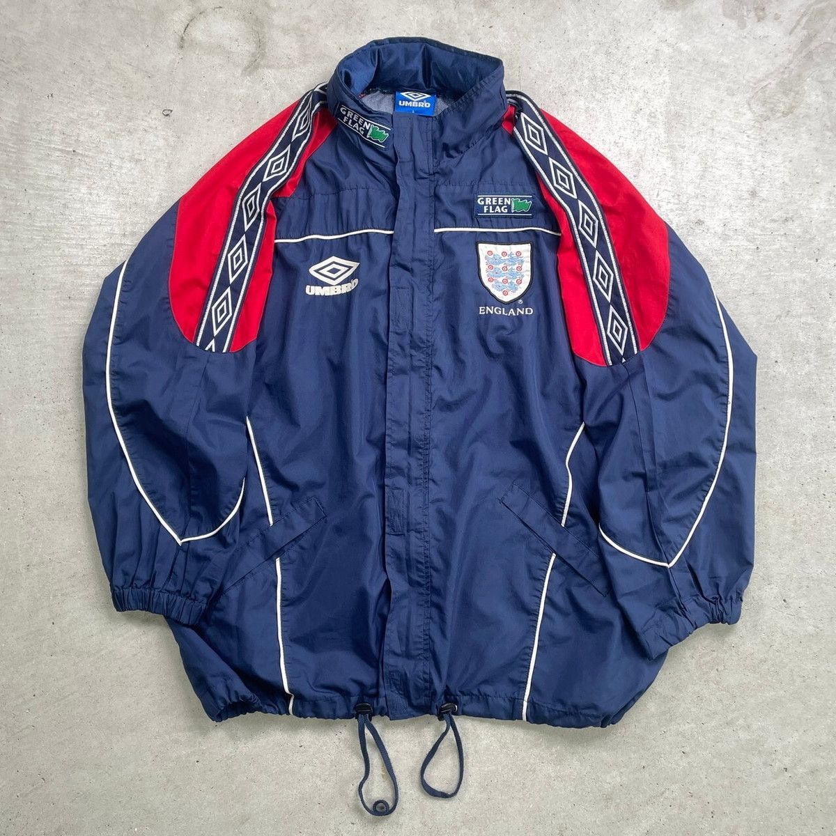 90年代 UMBRO アンブロ イングランド代表 ポリエステルトラック