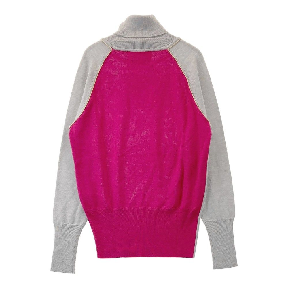 MARK&LONA マークアンドロナ ピンク ウールセーター Sサイズ MARK&LONA