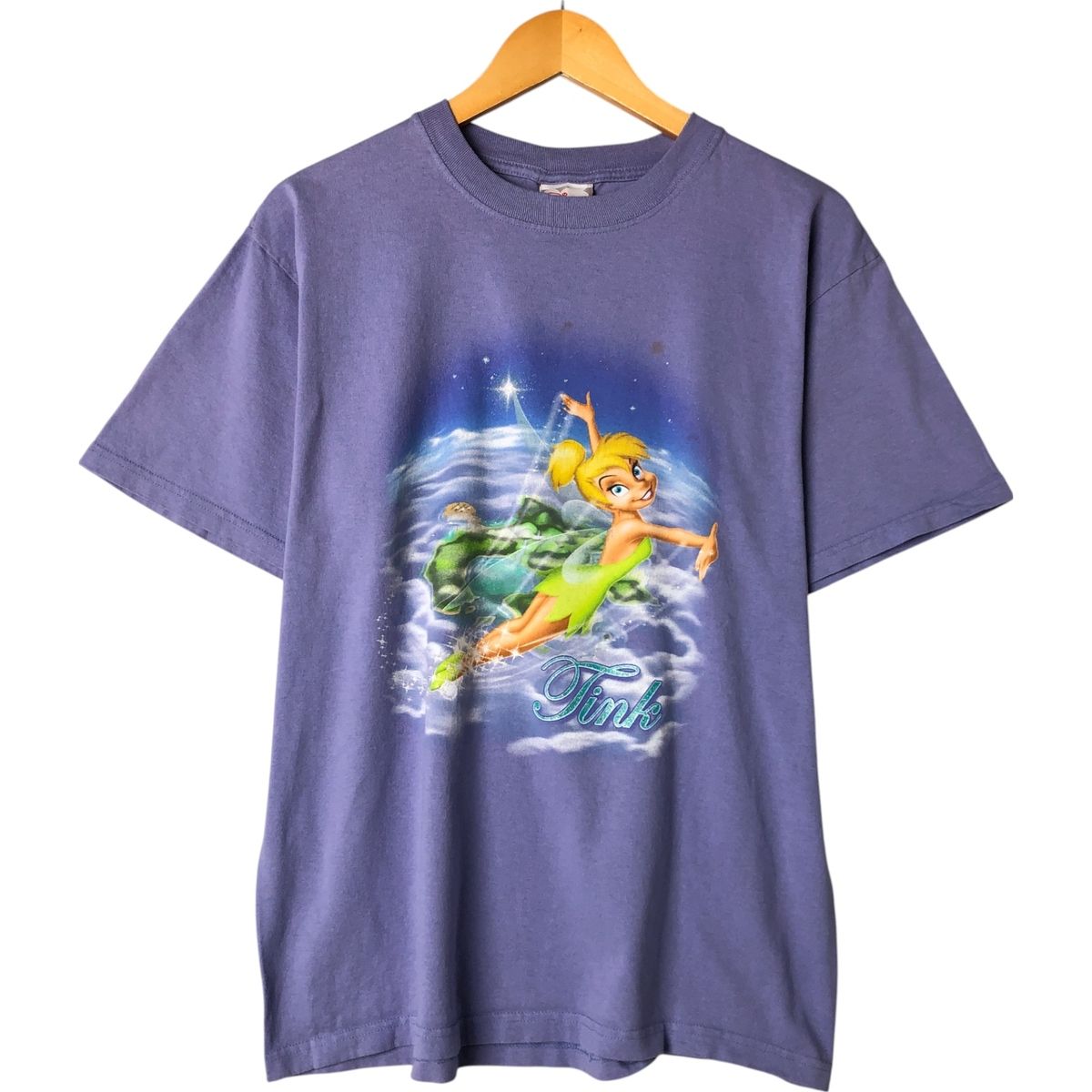 古着 DISNEY STORE TINKER BELL ティンカーベル キャラクタープリントT